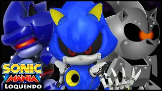 Metal Sonic Vs Los Mecha Sonics | Loquendo 💎🤖