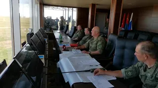 Военные учения на полигоне Цугол - 2020