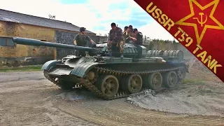 Russian T54/55 Tank START UP