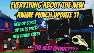 Everything about the new Update 11 of Anime Punch !!! New talents Vault + OP Guts pack