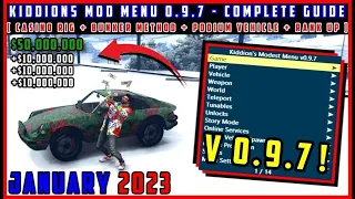 🔥 WORKING JANUARY 2023 | FREE KIDDIONS MOD MENU FOR GTA V | FREE DOWNLOAD PC