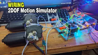 Wiring 2DOF Motion Simulator