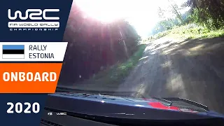 WRC - Rally Estonia 2020: Shakedown ONBOARD Tänak