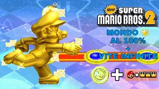 MONDO STELLA AL 100% (Tutte le monete luna) + VITE INFINITE! - New Super Mario Bros 2 ITA #9 (FINE)