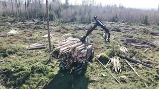 John Deere 1270G and 1910G in the Swedish Forest. Part 2