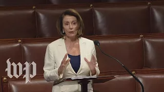 Watch Pelosi speak on the House floor live