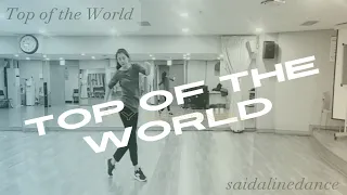 Top of the World linedance|Intermediate#김나정 #오늘도라인하세요 #라인댄스 #행복한일상