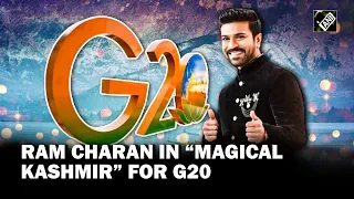 RRR superstar Ram Charan in Srinagar for G20 event!