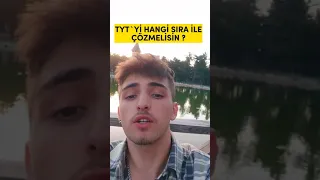 TYT'yi Hangi Sıra İle Çözmelisin ? / Hangi Dersten Başlamalısın ?