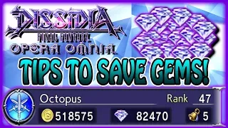 How I Got Over 82,000 Gems & Tips To Save Up ~ 2 Yuna Weapon Pulls! ~ Opera Omnia