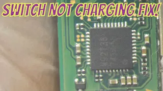 Fix Nintendo Switch Not Charging - M92T36 Charge Control Chip Replacement