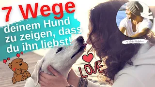 So sagst du auf hündisch "Ich liebe dich!" - 7 Wege, deinem Hund deine Zuneigung zu zeigen