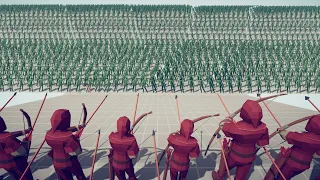 HUGE ZOMBIE HORDE vs. EVERY RANGED UNIT | TABS - Totally Accurate Battle Simulator