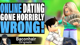 Boy Meets Online Date Girl, INSTANTLY regrets it! | Brookhaven Roleplay | Brookhaven Story