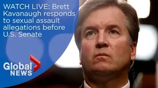 Brett Kavanaugh responds to sexual assault allegations before U.S. Senate