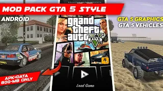 GTA SA ANDREAS ULTRA REALISTIC GRAPHICS MOD GTA-5 STYLE MOBILE 2023 | MALAYALAM