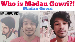 WHO IS MADAN GOWRI | Tamil | Madan Gowri