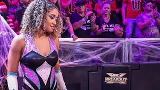 Kelani Jordan Beats Arianna Grace in Women's Breakout Tournament on NXT (Oct. 24, 2023)