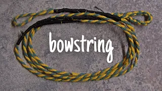 How to Make a SIMPLE Bowstring?