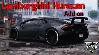 GTA 5 Mod | How to install Lamborghini Huracan add on