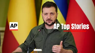 Blinken meets Zelenskyy in Kyiv | AP Top Stories (April 25 AM)