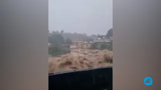 Terrible floods in Mazatenango, Guatemala