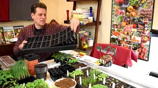 Gardening 101 Ep1: Indoor Vegetable Seed Starting Basics: Seeds, Starting Supplies & Lighting