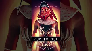 Cursed Nun 🩸😱 👅 #vjloops #Halloween #shorts