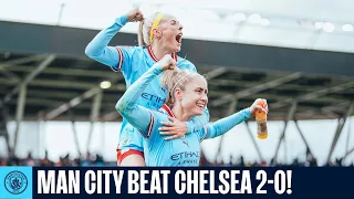 PITCHSIDE Angle! | Watch City's huge WSL win against Chelsea from a unique angle.