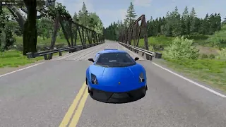 Realistic Car Crashes and Overtakes #56 -  BeamNG Drive