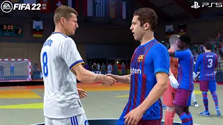 FIFA 22 PS5 Volta Gameplay - Barcelona Vs Real Madrid - El Clasico - 4K