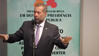 PULPITO - Carlos Lupi - LANÇAMENTO DA FRENTE PARLAMENTAR MISTA EM DEFESA DA PREVIDENCIA SOCIAL
