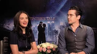 Winter's Tale - Colin Farrell and Jessica Brown Findlay on Romance [HD]