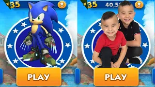 Sonic Prime Dash vs CKN Toys Car Hero Run - Boscage Maze Sonic vs All Bosses Zazz Eggman Gameplay