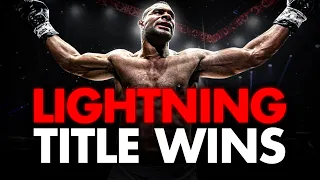 The Quickest Title Wins In MMA History