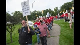 UAW expands strikes, Biden backs their effort