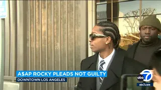 A$AP Rocky pleads not guilty to charges in Hollywood shooting