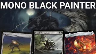 PAINT IT BLACK! Legacy Mono Black Painter Hybrid Stompy Combo. Orcish Bowmasters One Ring LotR MTG