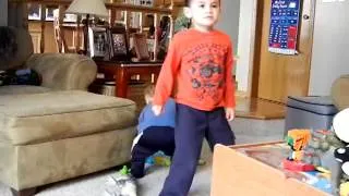 Dancing to Partysaurus Rex