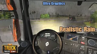 Realistic Rain - Ultra Graphics and Truck Wash | Truck Simulator Ultimate