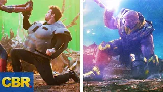 15 Avengers Endgame Scenes Before And After CGI