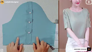 Sewing Tips And Tricks ✅️With these techniques, you will find sewing sleeves easier than you think