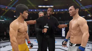 Bruce Lee vs Doo Ho Choi 🇰🇷 Korean Superboy in Octagon UFC 🔥🐲