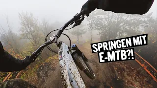 Mein E-MTB FLIEGT! - Erste Sprünge mit dem Giant Reign E+ 2022 | Freeride Flo