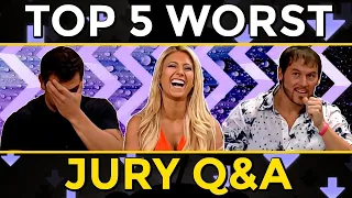 Top 5 Worst Jury Q&A Performances in Big Brother