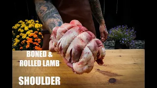 Boning & rolling a lamb shoulder with The Tattooed Butcher