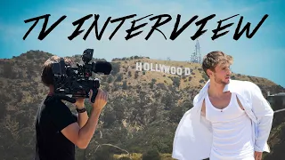 German TV Interview in LA for Pro 7 | vlog 3
