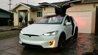 Celebration mode Tesla X