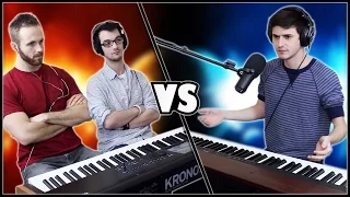 INSANE PIANO BATTLE - Marcus Veltri vs. Frank & Zach