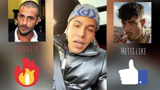 SFERA EBBASTA MINACCIA FABRIZIO CORONA INSIEME A TONY EFFE PER RISPONDERE ALLE SUE PRESE IN GIRO!!